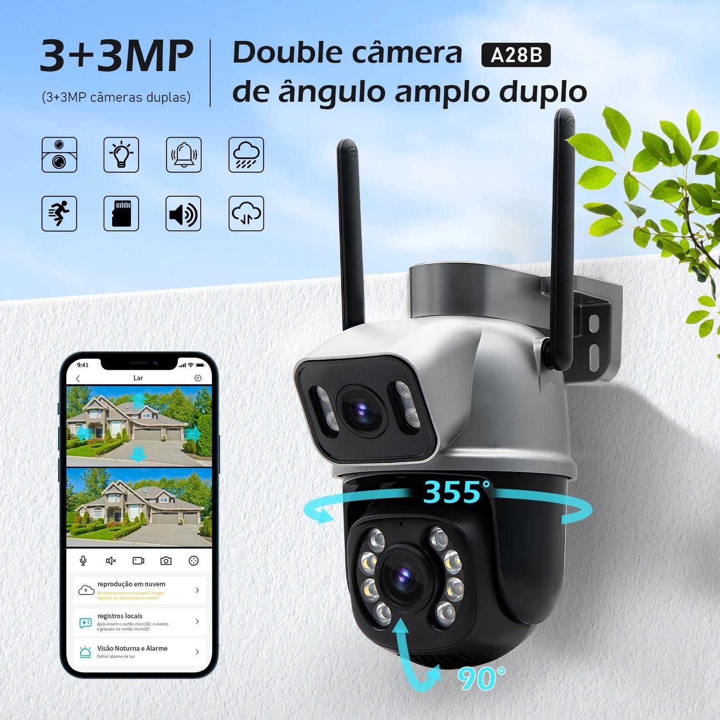 Câmera Full Pro Sensor A28